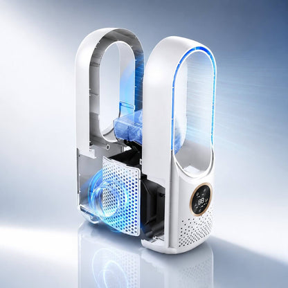 Mobile Turmventilator | Klingenlos Leise Tragbar für den Sommer