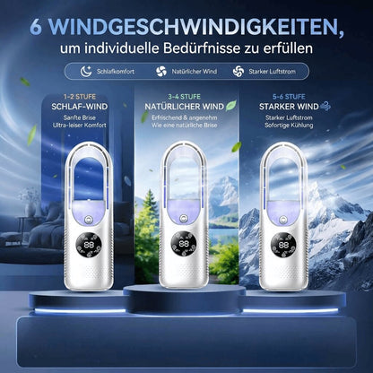 Mobile Turmventilator | Klingenlos Leise Tragbar für den Sommer