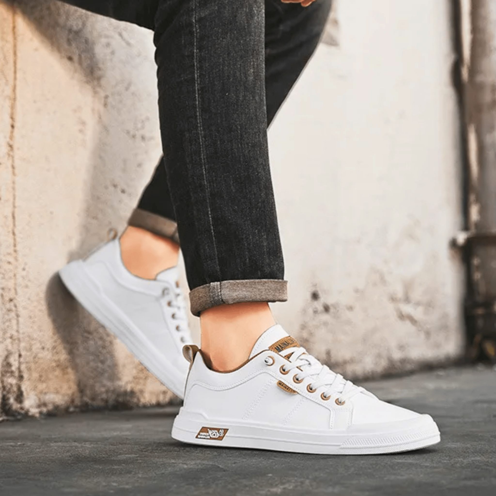 Unisex Sommer Schnür Low Cut Sneakers